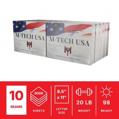 10-Ream Copy Paper Bundle