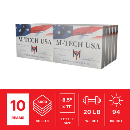 10-Ream Copy Paper Bundle