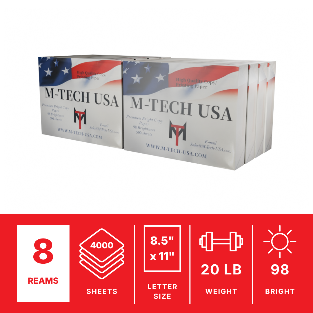 8-Ream Copy Paper Bundle