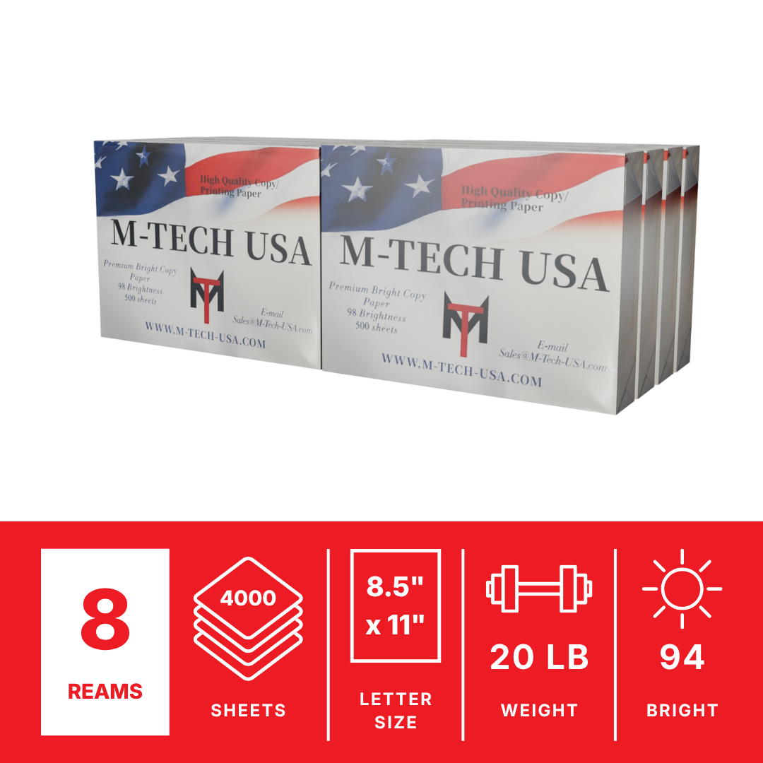 8-Ream Copy Paper Bundle