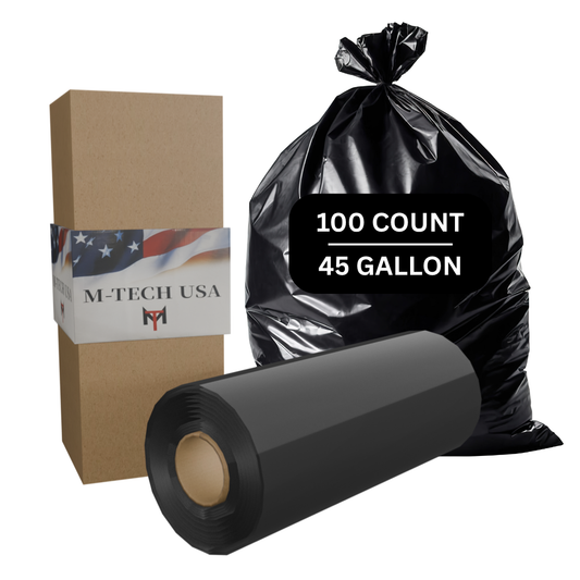45 Gallon Heavy-Duty Trash Bags (100 Count)